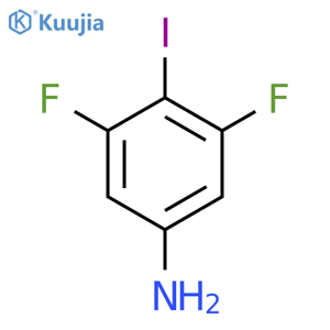 3,5-Difluoro-4-iodoaniline structure