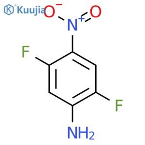 2,5-Difluoro-4-nitroaniline structure