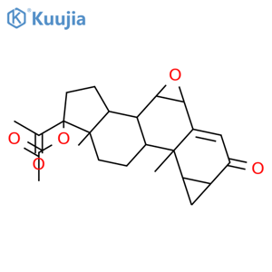 6-Deschloro-6,7-epoxy Cyproterone Acetate structure