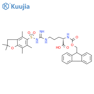 Fmoc-Arg(Pbf)-OH structure