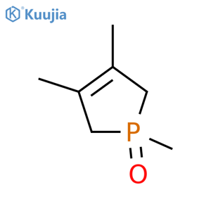 1H-Phosphole,2,5-dihydro-1,3,4-trimethyl-, 1-oxide structure