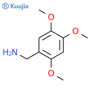 2,4,5-Trimethoxybenzylamine structure