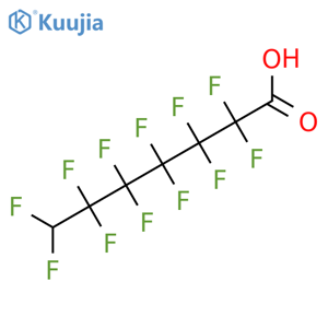 7H-Dodecafluoroheptanoic acid structure