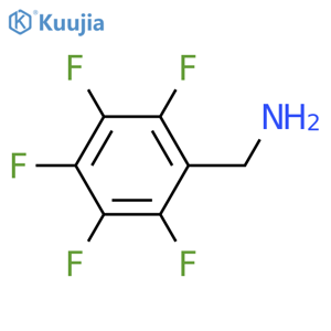 (pentafluorophenyl)methanamine structure