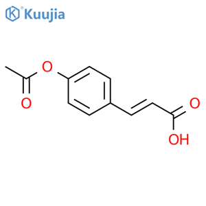 4-Acetoxycinnamic acid structure