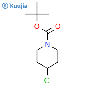 Tert-butyl 4-chloropiperidine-1-carboxylate structure