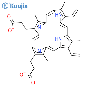 ferriprotoporphyrin ix chloride structure