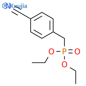 Diethyl 4-Cyanobenzylphosphonate structure