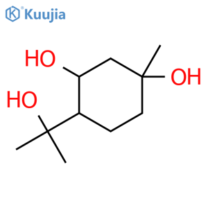 4-(2-Hydroxypropan-2-yl)-1-methylcyclohexane-1,3-diol structure