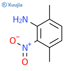 3,6-Dimethyl-2-nitroaniline structure