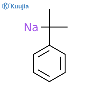 Sodium, (1-methyl-1-phenylethyl)- structure