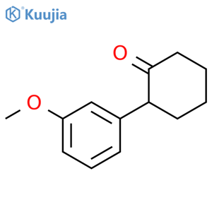 2-(3-Methoxyphenyl)cyclohexanone structure