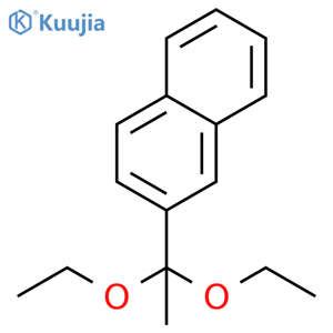 2-(1,1-Diethoxyethyl)naphthalene structure