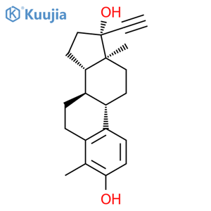 4-Methyl Ethynyl Estradiol structure