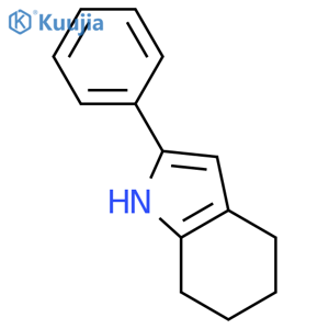 1H-Indole, 4,5,6,7-tetrahydro-2-phenyl- structure