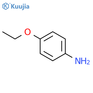 P-ethoxyaniline structure