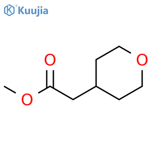 methyl 2-(oxan-4-yl)acetate structure