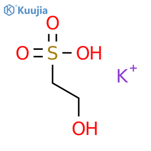 Ethanesulfonic acid,2-hydroxy-, potassium salt (1:1) structure