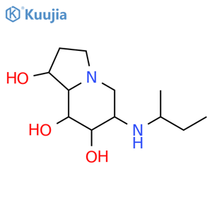 1,7,8-Indolizinetriol,octahydro-6-[(1-methylpropyl)amino]- structure