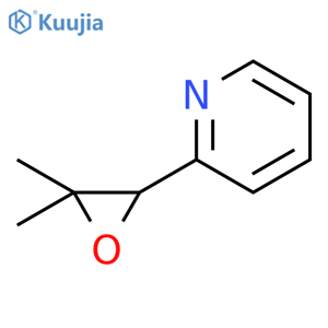 Pyridine,2-(3,3-dimethyl-2-oxiranyl)- structure