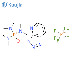 AOP;7-(Azabenzotriazol-1-yl)oxy Tris(dimethylamino)phosphonium Hexafluorophosphate structure