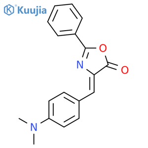 5(4H)-Oxazolone,4-[[4-(dimethylamino)phenyl]methylene]-2-phenyl- structure