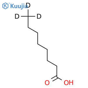 Octanoic-8,8,8-d3 Acid structure