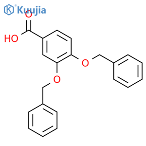 3,4-Bis(phenylmethoxy)-benzoic Acid structure