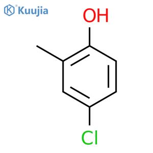 4-Chloro-2-methylphenol structure