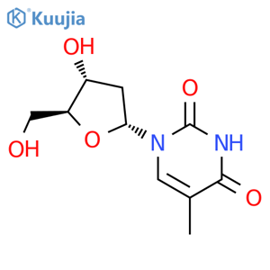 Thymidine structure