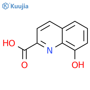 8-Hydroxyquinoline-2-carboxylic acid structure