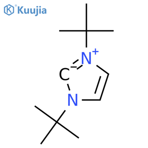 1,3-Di-t-butylimidazol-2-ylidene structure