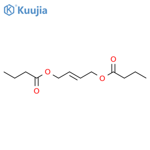 1,4-Bis(butyryloxy)-2-butene structure