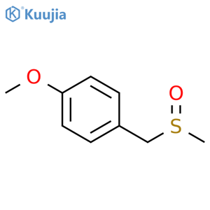 Benzene, 1-methoxy-4-[(methylsulfinyl)methyl]- structure