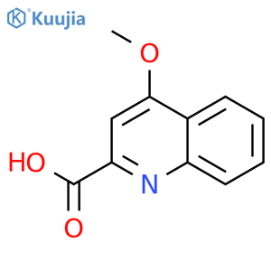 4-Methoxyquinoline-2-carboxylic acid structure