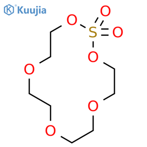 1,3,6,9,12-pentaoxa-2-thiacyclotetradecane 2,2-dioxide structure