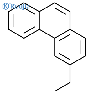 3-Ethylphenanthrene structure