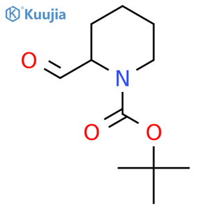 N-Boc-2-piperidine Carboxyaldehyde structure