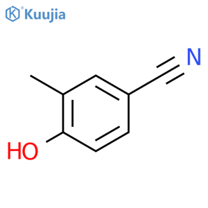 4-Hydroxy-3-methylbenzonitrile structure