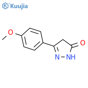 3H-Pyrazol-3-one,2,4-dihydro-5-(4-methoxyphenyl)- structure