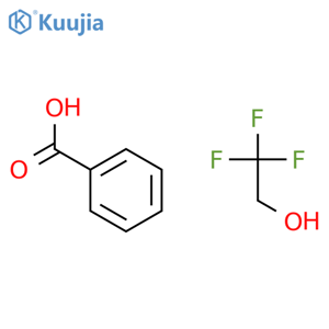 Ethanol, 2,2,2-trifluoro-, benzoate structure