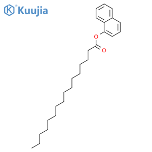 1-Naphthalenyl Ester Hexadecanoic Acid structure