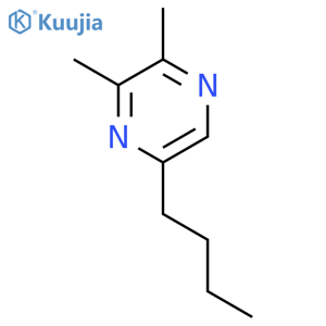 Pyrazine,5-butyl-2,3-dimethyl- structure