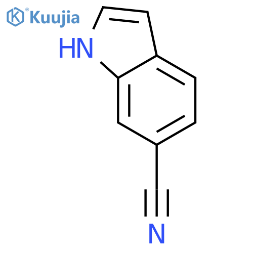 1H-Indole-6-carbonitrile structure