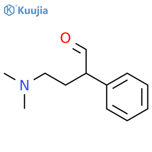 Benzeneacetaldehyde, α-[2-(dimethylamino)ethyl]- structure