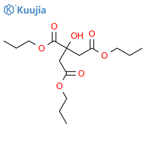 Tripropyl 2-Hydroxypropane-1,2,3-tricarboxylate structure