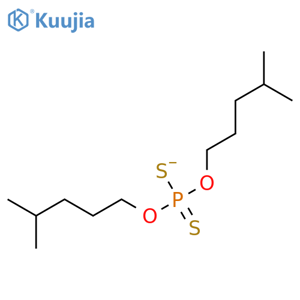 Zinc,bis[O,O-bis(4-methylpentyl) phosphorodithioato-S,S']-, (T-4)- (9CI) structure