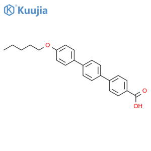 4''-(Pentyloxy)-1,1':4',1''-terphenyl-4-carboxylic Acid structure