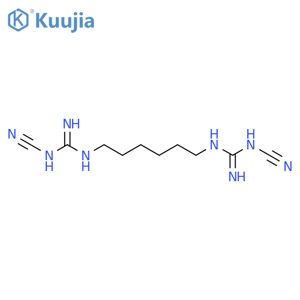 1,6-Bis(cyano-guanidino)hexane structure