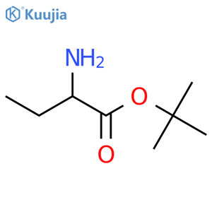 tert-butyl 2-aminobutanoate structure